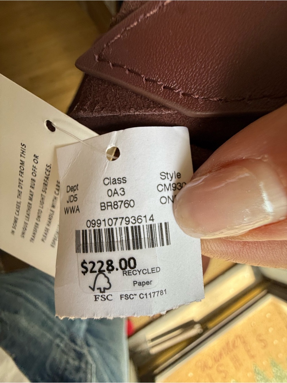 J. Crew Deep Brown Suede Berkeley Bucket Shoulder Tote - Picture 6 of 7